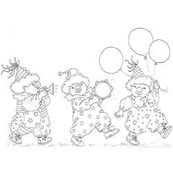 Dibujos para colorear: Carnaval - Dibujos para Colorear e Imprimir Gratis