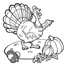 Dibujo para colorear: Día de Acción de Gracias (Fiestas y Celebraciones) #193392 - Dibujos para Colorear e Imprimir Gratis