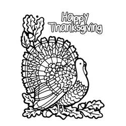 Dibujo para colorear: Día de Acción de Gracias (Fiestas y Celebraciones) #193395 - Dibujos para Colorear e Imprimir Gratis