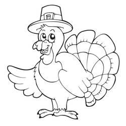 Dibujo para colorear: Día de Acción de Gracias (Fiestas y Celebraciones) #193399 - Dibujos para Colorear e Imprimir Gratis