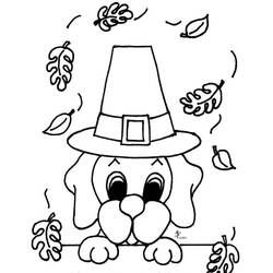 Dibujo para colorear: Día de Acción de Gracias (Fiestas y Celebraciones) #193411 - Dibujos para Colorear e Imprimir Gratis