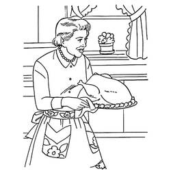 Dibujo para colorear: Día de Acción de Gracias (Fiestas y Celebraciones) #193419 - Dibujos para Colorear e Imprimir Gratis