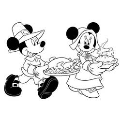 Dibujo para colorear: Día de Acción de Gracias (Fiestas y Celebraciones) #193421 - Dibujos para Colorear e Imprimir Gratis