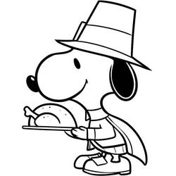 Dibujo para colorear: Día de Acción de Gracias (Fiestas y Celebraciones) #193422 - Dibujos para Colorear e Imprimir Gratis