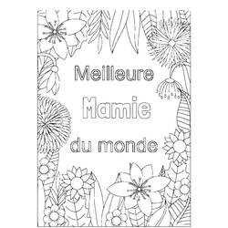 Dibujo Día de la Abuela (Fiestas y Celebraciones) #194050 para imprimir y colorear