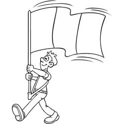 Dibujos para colorear: Día de la Bastilla - Dibujos para Colorear e Imprimir Gratis
