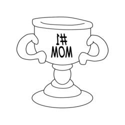 Dibujo para colorear: Día de la Madre (Fiestas y Celebraciones) #129845 - Dibujos para Colorear e Imprimir Gratis