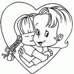 Dibujo para colorear: Día de la Madre (Fiestas y Celebraciones) #129922 - Dibujos para Colorear e Imprimir Gratis