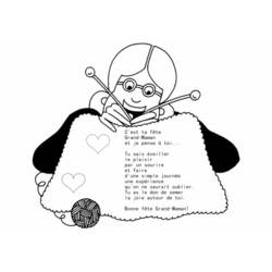 Dibujo para colorear: Día de la Madre (Fiestas y Celebraciones) #129929 - Dibujos para Colorear e Imprimir Gratis