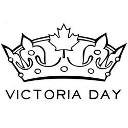 Dibujo para colorear: Día de la Reina Victoria - 22 de Mayo (Fiestas y Celebraciones) #193613 - Dibujos para Colorear e Imprimir Gratis