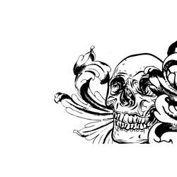 Dibujo para colorear: Día de los Muertos (Fiestas y Celebraciones) #60168 - Dibujos para Colorear e Imprimir Gratis