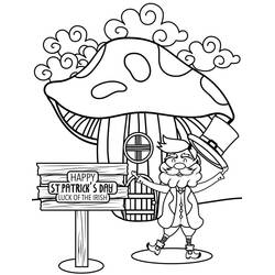 Dibujo Día de San Patricio (Fiestas y Celebraciones) #192901 para imprimir y colorear
