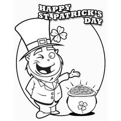 Dibujo Día de San Patricio (Fiestas y Celebraciones) #192915 para imprimir y colorear