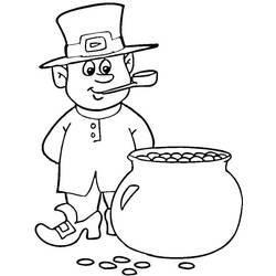 Dibujo Día de San Patricio (Fiestas y Celebraciones) #192918 para imprimir y colorear