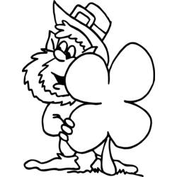 Dibujo para colorear: Día de San Patricio (Fiestas y Celebraciones) #57848 - Dibujos para Colorear e Imprimir Gratis