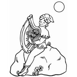 Dibujo para colorear: Día de San Patricio (Fiestas y Celebraciones) #57862 - Dibujos para Colorear e Imprimir Gratis