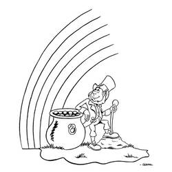 Dibujo para colorear: Día de San Patricio (Fiestas y Celebraciones) #57889 - Dibujos para Colorear e Imprimir Gratis