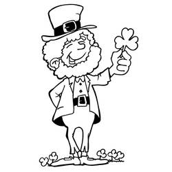 Dibujo para colorear: Día de San Patricio (Fiestas y Celebraciones) #57894 - Dibujos para Colorear e Imprimir Gratis