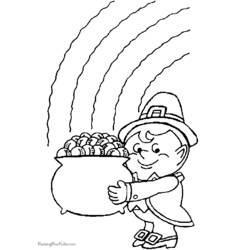 Dibujo para colorear: Día de San Patricio (Fiestas y Celebraciones) #57961 - Dibujos para Colorear e Imprimir Gratis