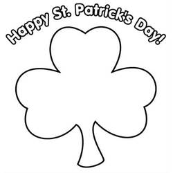 Dibujo para colorear: Día de San Patricio (Fiestas y Celebraciones) #57982 - Dibujos para Colorear e Imprimir Gratis