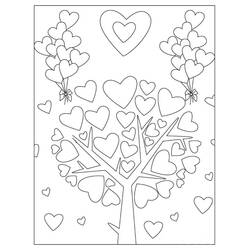 Dibujo Día de San Valentín (Fiestas y Celebraciones) #177818 para imprimir y colorear