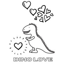 Dibujo Día de San Valentín (Fiestas y Celebraciones) #177839 para imprimir y colorear