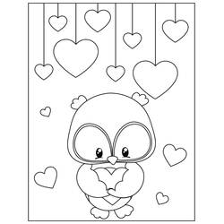 Dibujo Día de San Valentín (Fiestas y Celebraciones) #177841 para imprimir y colorear