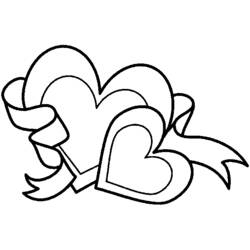 Dibujo para colorear: Día de San Valentín (Fiestas y Celebraciones) #53945 - Dibujos para Colorear e Imprimir Gratis