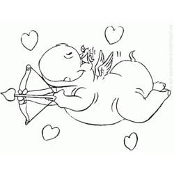 Dibujo Día de San Valentín (Fiestas y Celebraciones) #54041 para imprimir y colorear