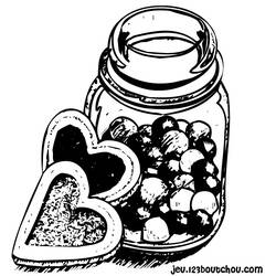 Dibujo Día de San Valentín (Fiestas y Celebraciones) #54055 para imprimir y colorear