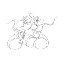 Dibujo Día de San Valentín (Fiestas y Celebraciones) #54059 para imprimir y colorear