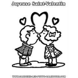 Dibujo Día de San Valentín (Fiestas y Celebraciones) #54104 para imprimir y colorear