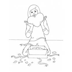 Dibujo Día de San Valentín (Fiestas y Celebraciones) #54158 para imprimir y colorear