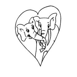 Dibujo Día de San Valentín (Fiestas y Celebraciones) #54175 para imprimir y colorear