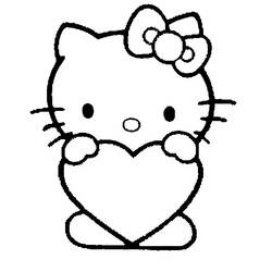 Dibujo para colorear: Día de San Valentín (Fiestas y Celebraciones) #54231 - Dibujos para Colorear e Imprimir Gratis