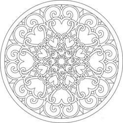 Dibujo para colorear: Día de San Valentín (Fiestas y Celebraciones) #54298 - Dibujos para Colorear e Imprimir Gratis