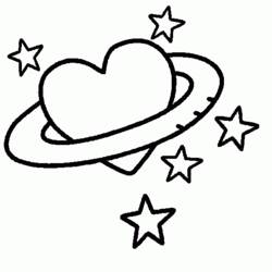 Dibujos para colorear: Día de San Valentín - Dibujos para Colorear e Imprimir Gratis