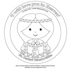 Dibujo para colorear: Día de Todos los Santos (Fiestas y Celebraciones) #61273 - Dibujos para Colorear e Imprimir Gratis