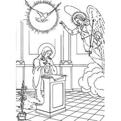 Dibujo para colorear: Día de Todos los Santos (Fiestas y Celebraciones) #61291 - Dibujos para Colorear e Imprimir Gratis