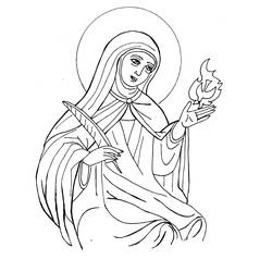 Dibujo para colorear: Día de Todos los Santos (Fiestas y Celebraciones) #61309 - Dibujos para Colorear e Imprimir Gratis