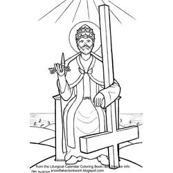 Dibujo para colorear: Día de Todos los Santos (Fiestas y Celebraciones) #61311 - Dibujos para Colorear e Imprimir Gratis