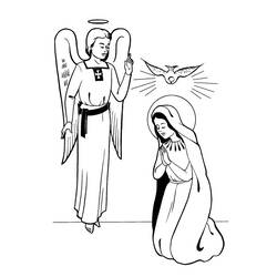 Dibujo para colorear: Día de Todos los Santos (Fiestas y Celebraciones) #61346 - Dibujos para Colorear e Imprimir Gratis