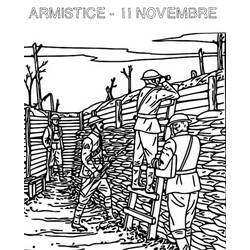 Dibujo para colorear: Día del Armisticio (Fiestas y Celebraciones) #181408 - Dibujos para Colorear e Imprimir Gratis