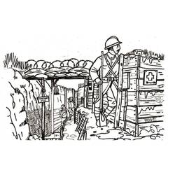 Dibujos para colorear: Día del Armisticio - Dibujos para Colorear e Imprimir Gratis