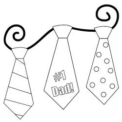 Dibujo para colorear: Día del Padre (Fiestas y Celebraciones) #201490 - Dibujos para Colorear e Imprimir Gratis
