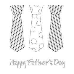 Dibujo para colorear: Día del Padre (Fiestas y Celebraciones) #201491 - Dibujos para Colorear e Imprimir Gratis