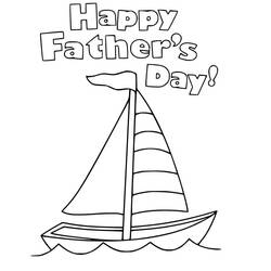 Dibujo para colorear: Día del Padre (Fiestas y Celebraciones) #201507 - Dibujos para Colorear e Imprimir Gratis