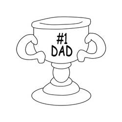 Dibujo para colorear: Día del Padre (Fiestas y Celebraciones) #201511 - Dibujos para Colorear e Imprimir Gratis