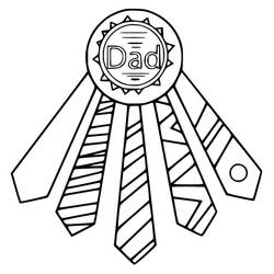 Dibujo para colorear: Día del Padre (Fiestas y Celebraciones) #201516 - Dibujos para Colorear e Imprimir Gratis
