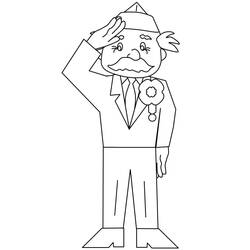Dibujo para colorear: Día del Recuerdo (Fiestas y Celebraciones) #193903 - Dibujos para Colorear e Imprimir Gratis